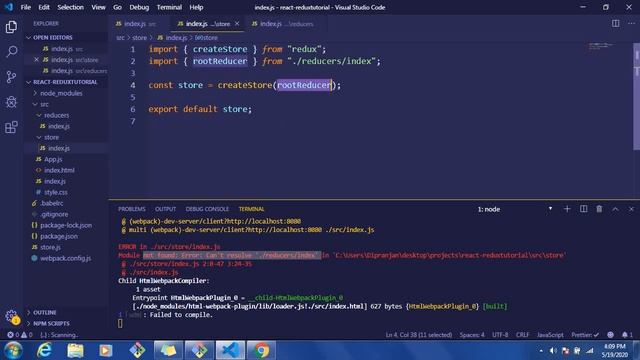 Part3: Set up redux with redux dev tools with react смотреть онлайн