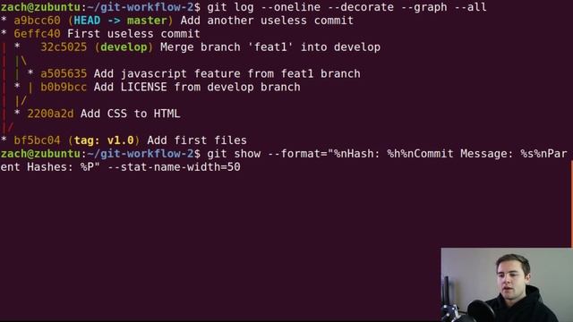 Git Crash Course - Common Problems, Merge Conflicts (part 3/3) смотреть онлайн