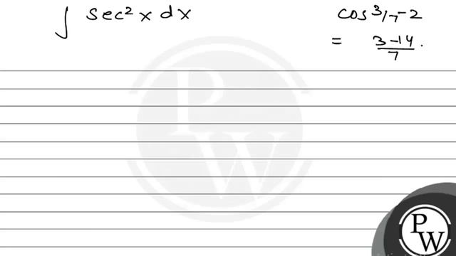 \( \int \cos ^{-3 / 7} x \sin ^{-11 / 7} x d x \) का मान है-
(A) \( \log \left|\sin ^{4 / 7} x\r... смотреть онлайн