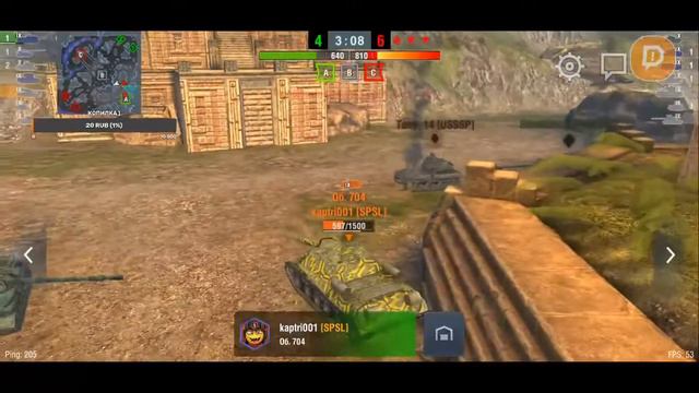 Ивент начался а значит и потные катки World of Tanks Blitz смотреть онлайн