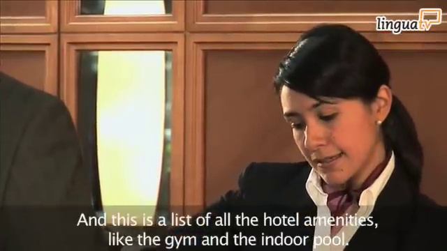 Learn English For Hotel And Tourism_ _Checking Into A Hotel_ _ English Course By LinguaTV(360p)