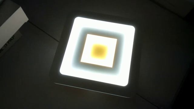 Потолочно-настенный led светильник.Подключение режимы работы смотреть онлайн