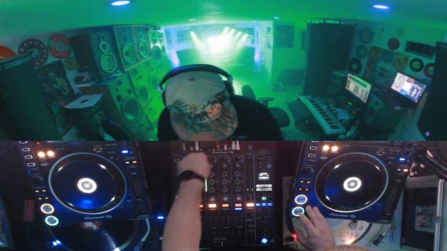 OldSchool DnB Vinyl and CDJ Mix w/Sirkit Br8ker Live on Distinct FM смотреть онлайн