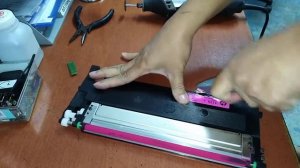 How to replace CHIP for HP 116A/117A toner cartridge