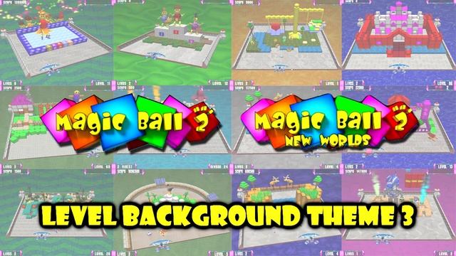 Magic Ball 2 & Magic Ball 2: New Worlds Music - Level Background Theme 3 смотреть онлайн