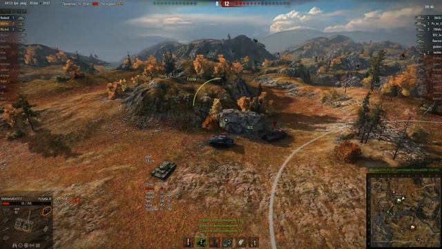 PzIII & Hetzer vs 5 lvl (WoT) Tundra смотреть онлайн