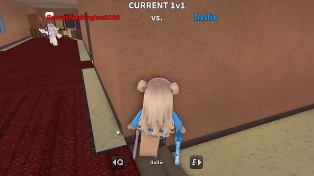 My EX GIRLFRIEND 1v1'd My REAL GIRLFRIEND... (Murder Mystery 2)