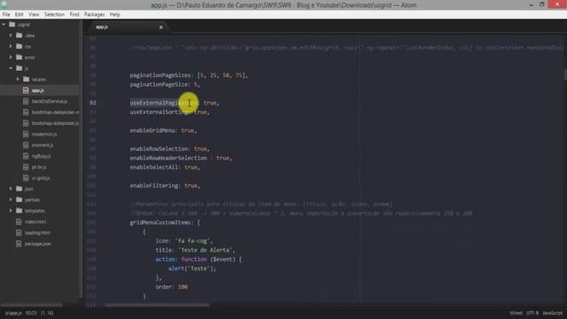 UIGRID Avancado - Paginacao, Ordenacao e Filtro Externo - Aula 1 - Angular e Json Server - SW9 смотреть онлайн