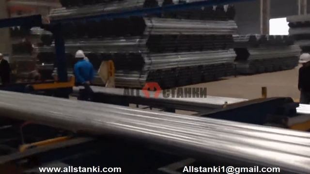 Пакетировщик !! Решение для Трубных заводов,обвязки труб,Линии пакетирования и упаковки труб смотреть онлайн