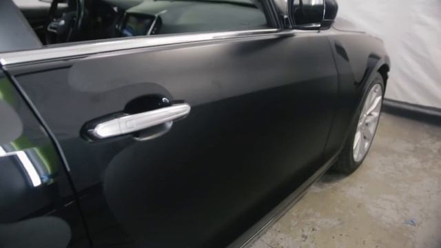 Custom Camo Vinyl Wrap on a 2018 Cadillac ATS! Transforming A Boring Cadillac Into a Stealthy Beast смотреть онлайн