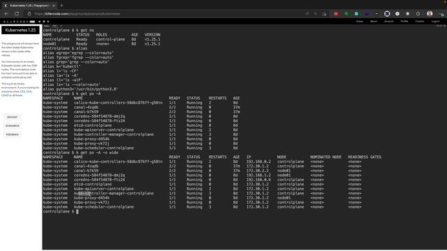 #kubernetes Cluster Architecture - EXERCISES смотреть онлайн