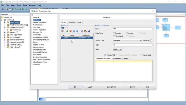Tutorial Membangun Logical Model dan Relational Model Menggunakan Oracle SQL Developer Data Modeler смотреть онлайн