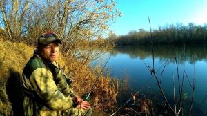 Ноябрьская рыбалка на реке Сура