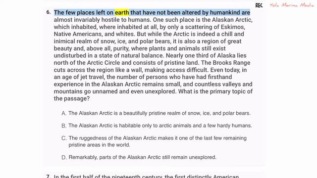 Reading Practice || Improving Pronunciation || Questions about Main idea смотреть онлайн