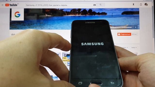 Samsung J3 Hard reset Как удалить пароль смотреть онлайн