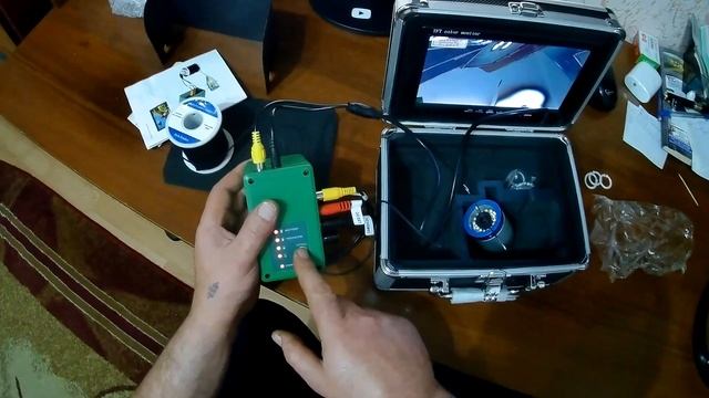 подводная камера для рыбалки с АлиЭкспресс . смотреть онлайн