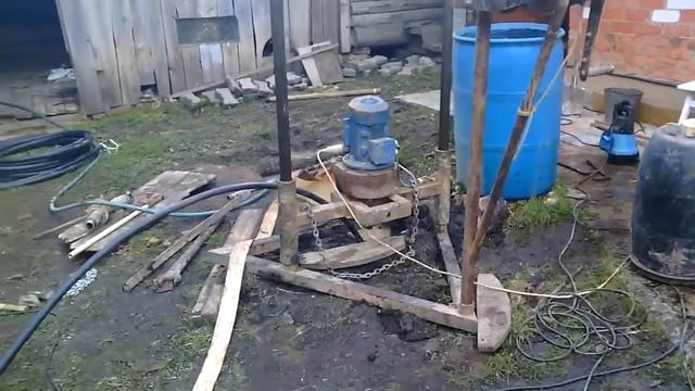 Абиссинский колодец в селе Вознесенское, Урмарский район, Чувашия. смотреть онлайн