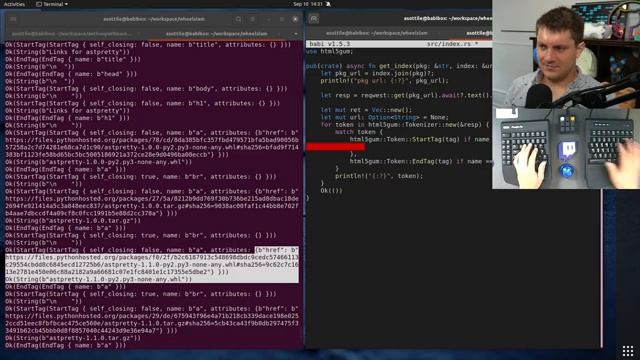 replay - rust: pypi index parsing - 2022-09-10 смотреть онлайн