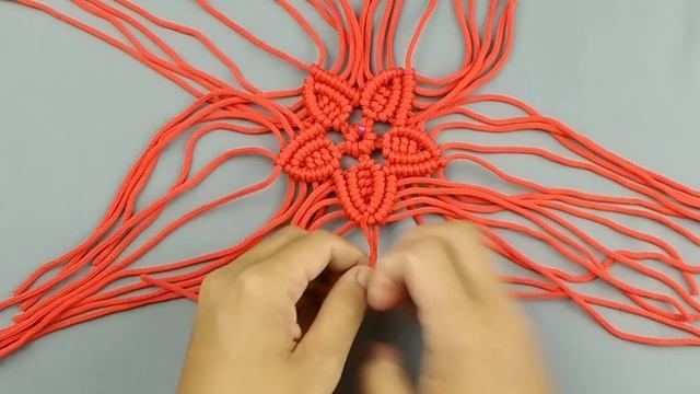 DIY Macrame Keychain Tutorial | Macrame Star with Carving | step by step смотреть онлайн