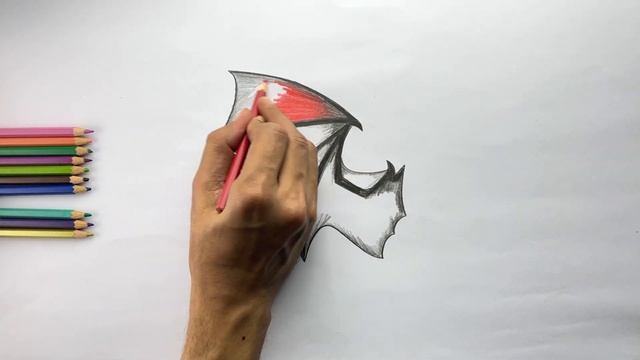 How to Draw a Dragon Wing I Dragon Wing Drawing Tutorial I Dragon Drawing Rio Art Club Special смотреть онлайн