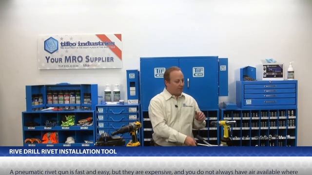 Rive Drill Rivet Installation Tool смотреть онлайн