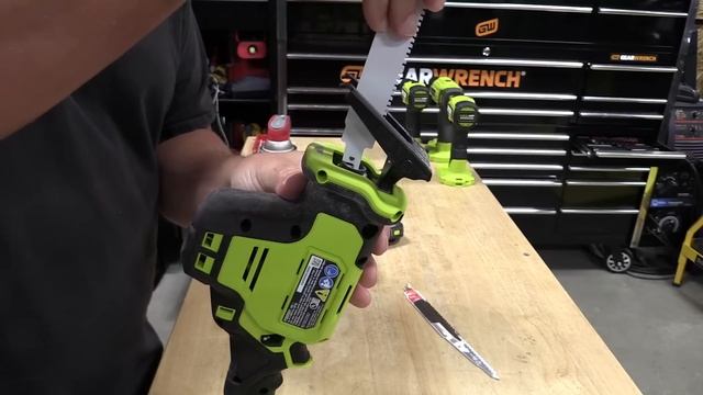 RYOBI ONE+ HP 18V Brushless Compact One-Handed Reciprocating Saw Review Model#  PSBRS01B