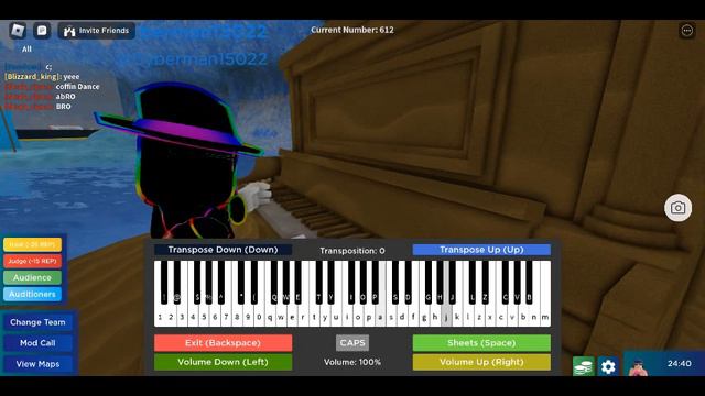 Interstellar Roblox Piano смотреть онлайн