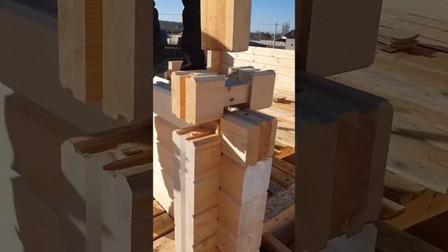Сборка деревянного домокомплекта смотреть онлайн