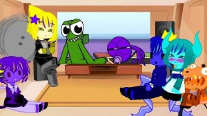 Реакция радужных друзей на озвучку анимации от @Yandere_varya  L@zy