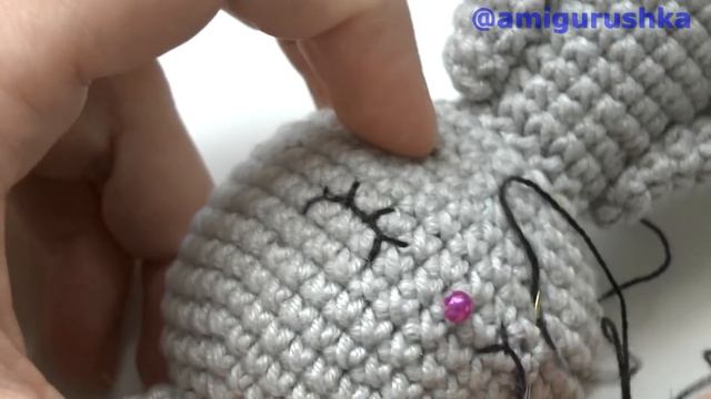 Игрушка амигуруми Длинноногий заяц Моня крючком Часть 5 Мастер класс смотреть онлайн