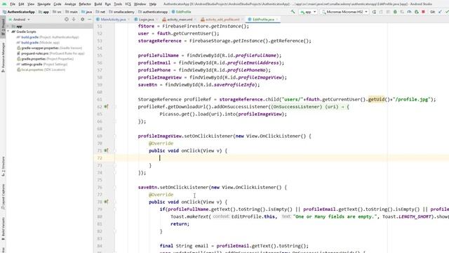 Edit Full Profile | Firebase User | Part - 3/3 | Firebase Email Authentication Tutorial смотреть онлайн