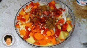 Курица с овощами в рукаве - ленивый ужин без хлопот
