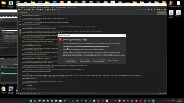 Mcreator showing errors! part 2