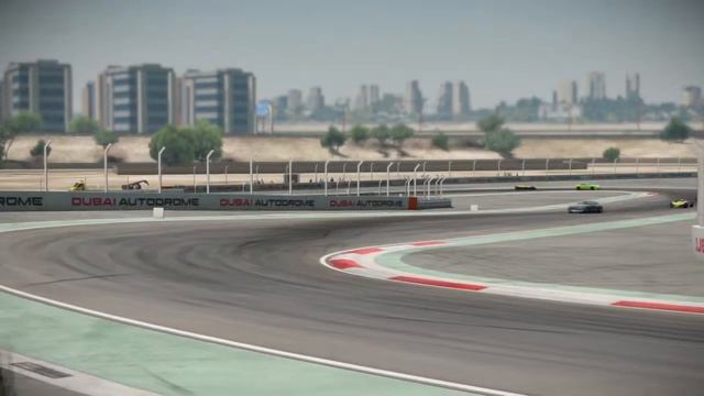 Project CARS Replay Mercedes-Benz SLS AMG at Dubai Autodrome смотреть онлайн