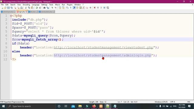 User Login with PHP and MySQL смотреть онлайн