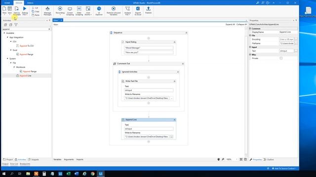 UiPath - How to Write and Read a Text File - Full Tutorial смотреть онлайн