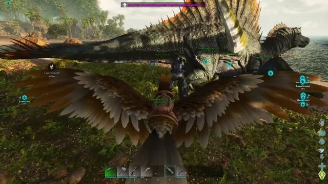 Спинозавр и Кайраку - Survival Ascended Выживание #9 смотреть онлайн