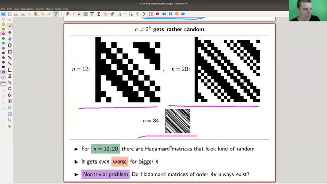 What is...a Hadamard matrix? смотреть онлайн