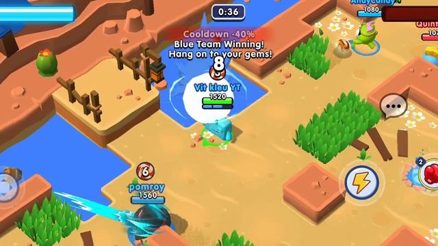 OM NOM KNOCKOUT! Клон Brawl Stars про АМ НЯМА ОТ Zeptolab! Обзор