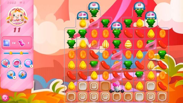 Candy Crush Saga NEW UPDATE Special CAKE & COOKIES Candies Part 133 смотреть онлайн