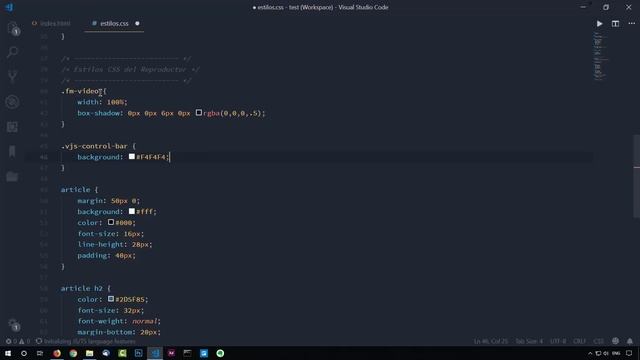Como Hacer un Reproductor de Video Personalizado con HTML y CSS (VideoJS) | Parte 2 смотреть онлайн