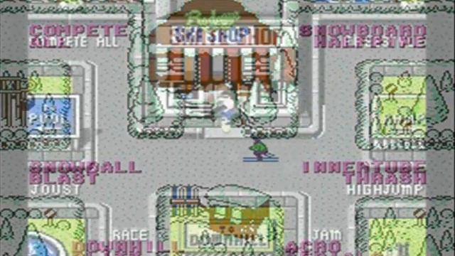 Ski Or Die Game Review (Nes) смотреть онлайн