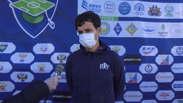 Главный тренер КФУ Сергей Величко после матча КБГУ - КФУ (0:1) смотреть онлайн