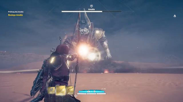 Assassin's Creed Origins: Anubis Bossfight смотреть онлайн