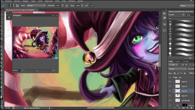[SPEEDPAINTING] Lulu- Candy Skin (League of Legends' FANART) смотреть онлайн