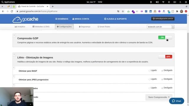 Como configurar a CDN da GoCache no WordPress - Básico смотреть онлайн