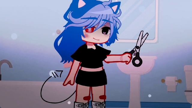 " Her beautiful blue hair off.. " Ее красивые синие волосы сняты.. " смотреть онлайн