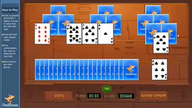 Pyramid Solitaire Technique Tutorial смотреть онлайн