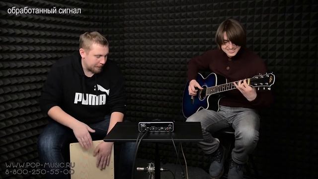 BEHRINGER UMC22 доступная звуковая карта с фантомным питанием смотреть онлайн
