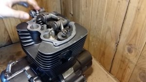 Как собрать двигатель 164 FML #7 (голова, регулировка клапанов)